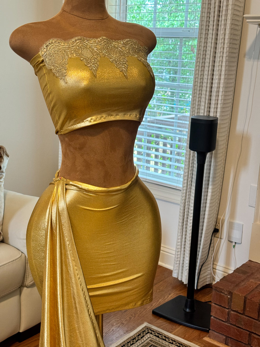 Dripping in gold