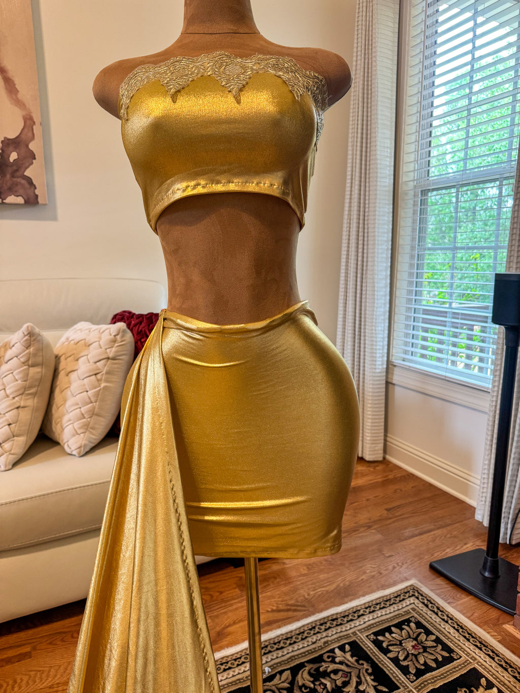 Dripping in gold