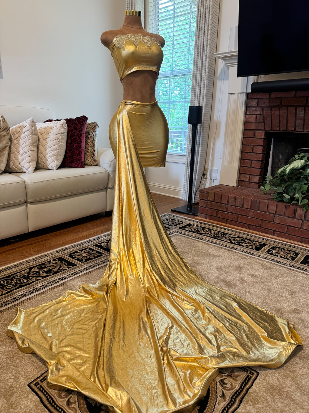 Dripping in gold